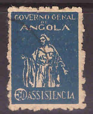 Angola  Scott RA-4 Postal Tax stamp