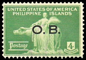 UNITED STATES PHILIPPINES 1935 SCOTT # O16. MINT