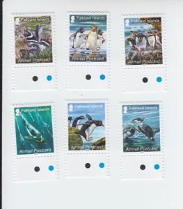 2013 Falkland Islands Penguins (6) (Scott NA) MNH