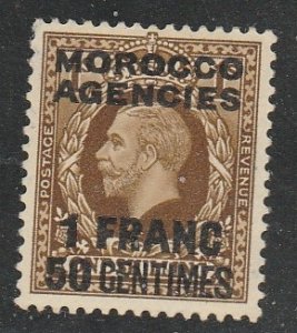Great Britain  (Morocco Agence)  421  (N*)    1934)  ($$)