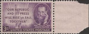 # 946 MINT NEVER HINGED JOSEPH PULITZER
