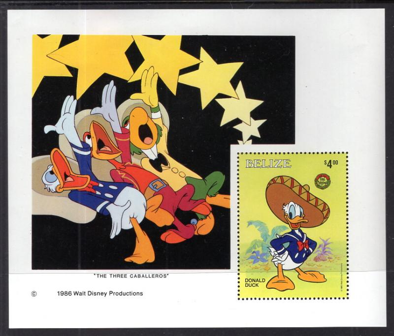 Belize 852 Disney's Souvenir Sheet MNH VF