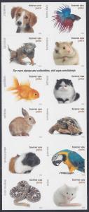 #5106-5125 (47c Forever) Pets  Booklet of 20 2016 Mint NH