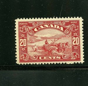 Canada #157 (CA434) Harvesting Wheat 20c dark carmine, MNH, FVF, CV$120.00