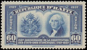 Haiti #C11, Complete Set, 1938, Americana, Never Hinged