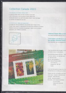 Canada MNH - 2003 Canada Post Year Set,Face $36+