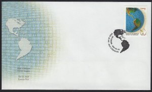 SUMMIT OF THE AMERICAS = Official FDC Canada 2001 #1902