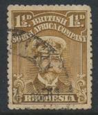 British South Africa Company / Rhodesia SG199 SC# 121 Used  perf 14    see de...