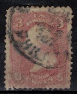 USA - Scott 65 w/ Circular Cancel