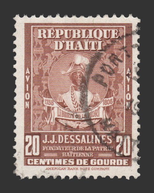 HAITI 1947 STAMP SCOTT # C46. USED. ITEM 3