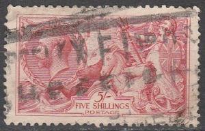 Great Britain #180 F-VF Used  CV $125.00 (K1295)