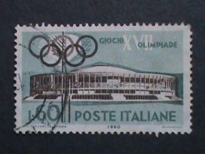 ​ITALIY-VERY OLD -OLYMPIC STATIUMS  USED STAMPS VF  WE SHIP TO WORLD WIDE