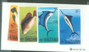 Tanzania #66-69  Single (Complete Set)