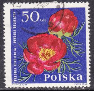 Poland 1282 Peony 1964