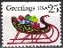 #2429, Bklt Single. \Sleigh\, MNH.  25 cent (E/T)