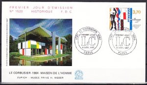 France, Scott cat. 2035. Architect issue on a First day cover. ^