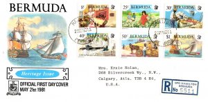 Bermuda, Worldwide First Day Cover