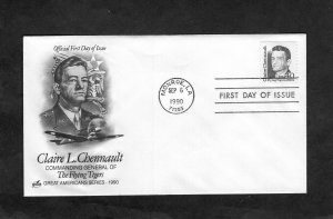 2187 Claire Chennault, FDC ArtCraft