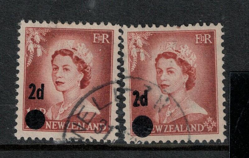 New Zealand 1958 SC 319-320 Used CV $175.00 Set