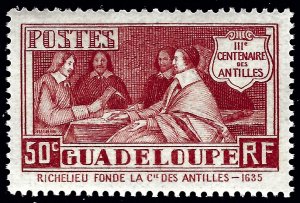 Guadeloupe Sc#143 Mint VF...French Colonies are hot!