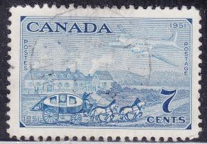 Canada 313 Postage Stamp Centenary 1951