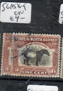 NORTH BORNEO 1C   TAPIR SG  SG 158-159     VFU     P0529C H