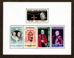 Nicaragua 823a,C436a Mint NH S/S Perf & Imperf!