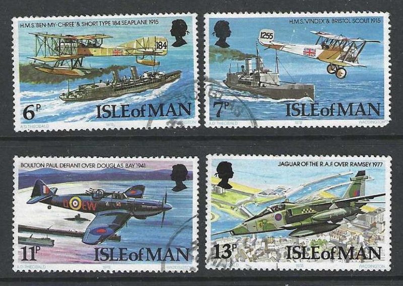 Isle of Man 109-112 MNH Complete SCV$1.00