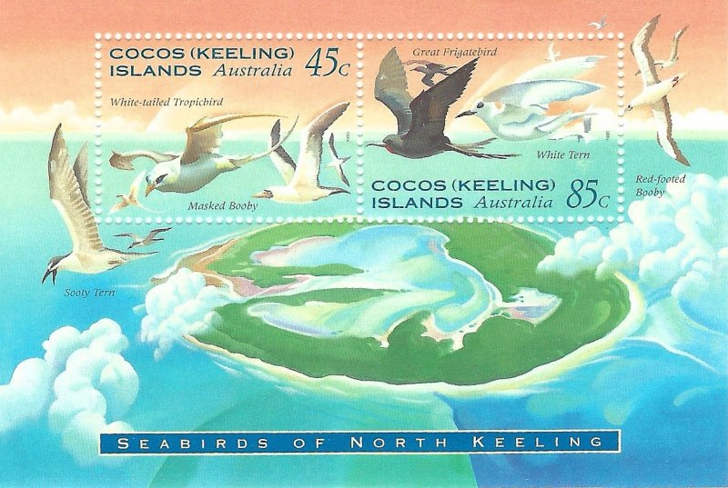 Cocos Islands #301a   SS Mint NH VF 1995 PD