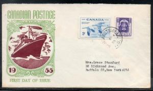 Canada #352-3 Wildlife FDC Boll Cachet Margaretsville C286