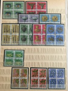 SWITZERLAND 1960s/70s Blocks Pro Patria Used Collection(Appx 350 Stamps)GM805