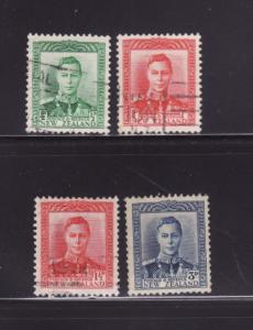 New Zealand 226, 227, 228B-228C U King George VI (F)