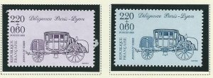 France mnh  Scott Cat # B608-B609