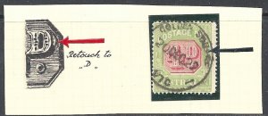 AUSTRALIA Postage Due: 1922-30 4d carmine and - 70340