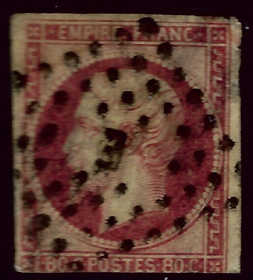 France SC#19 Used F-VF SCV$82.50...Worth a Close look!!