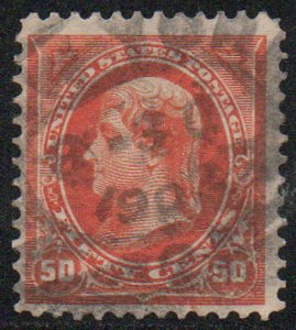 MALACK 260 VF, town cancel, bright color! c3659