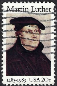 United States #2065 20¢ Martin Luther (1983). Used.