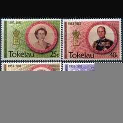 TOKELAU 1993 - Scott# 186-9 Coronation Set of 4 NH