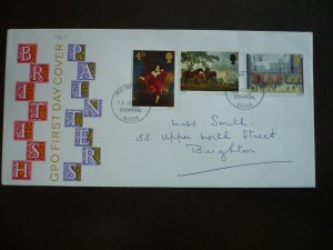 Stamps - Great Britain - Scott# 514-516 - First Day Cover