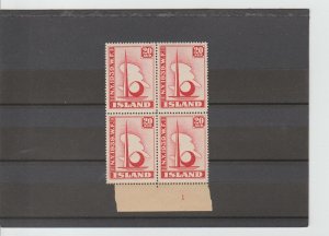 Iceland  Scott#  213  MNH  Plate Block  (1939 NY World's Fair)