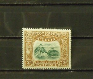 12111   St. Lucia   MH # 49                         CV $ 16.00