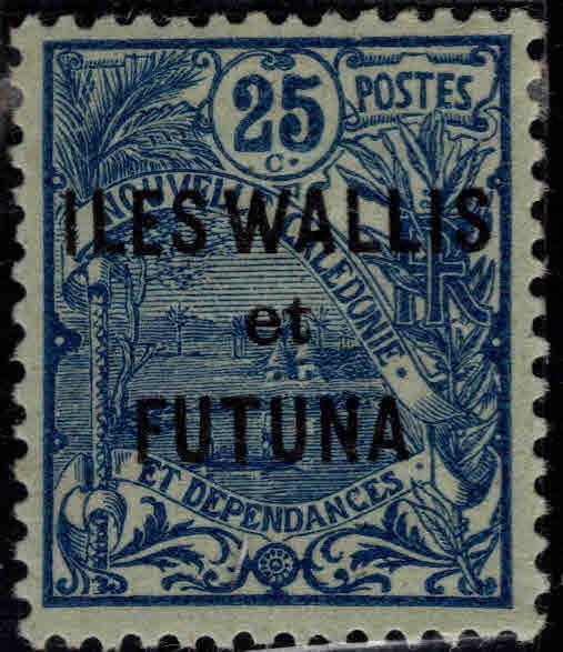 Wallis and Futuna Islands Scott 11 MH* stamp