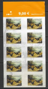 Finland 1189 MNH set x 10, vf, see desc. 2020 CV$30.00