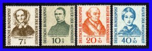 1955 - Alemania - Scott n B 344 / B 347 - MNH - AL- 022