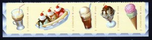 SC# 5093-5097 - (47c) - Soda Fountain Favorites - MNH Horiz Strip of 5
