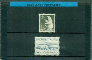 GREENLAND Officially made 15kr set for Philatelic show, very few made, VF