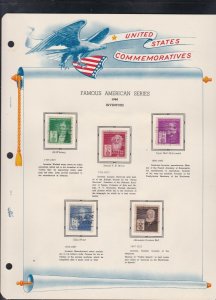 united states commemoratives famous american inventors1940 stamps page ref 18255