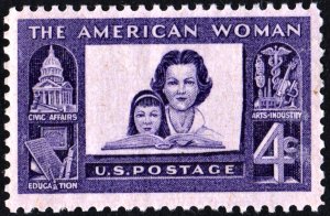 SC#1152 4¢ The American Woman Issue (1960) MNH