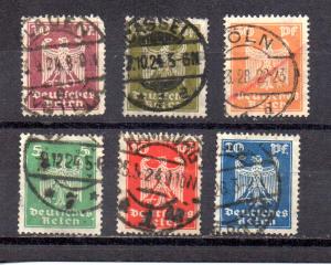 Germany 331-336 used