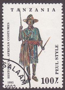 Tanzania 1197 Historical African Costumes 1993